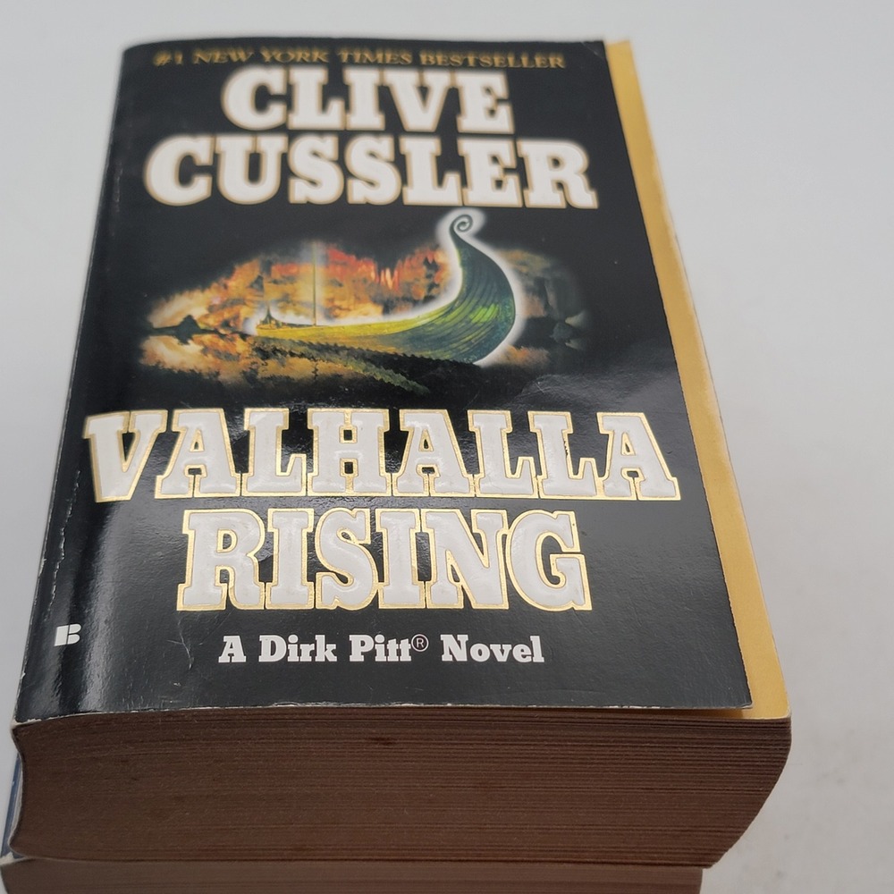Clive Cussler 5 Book Lot Paperback Dirk Pitt NUMA Files Adventure Novels Good